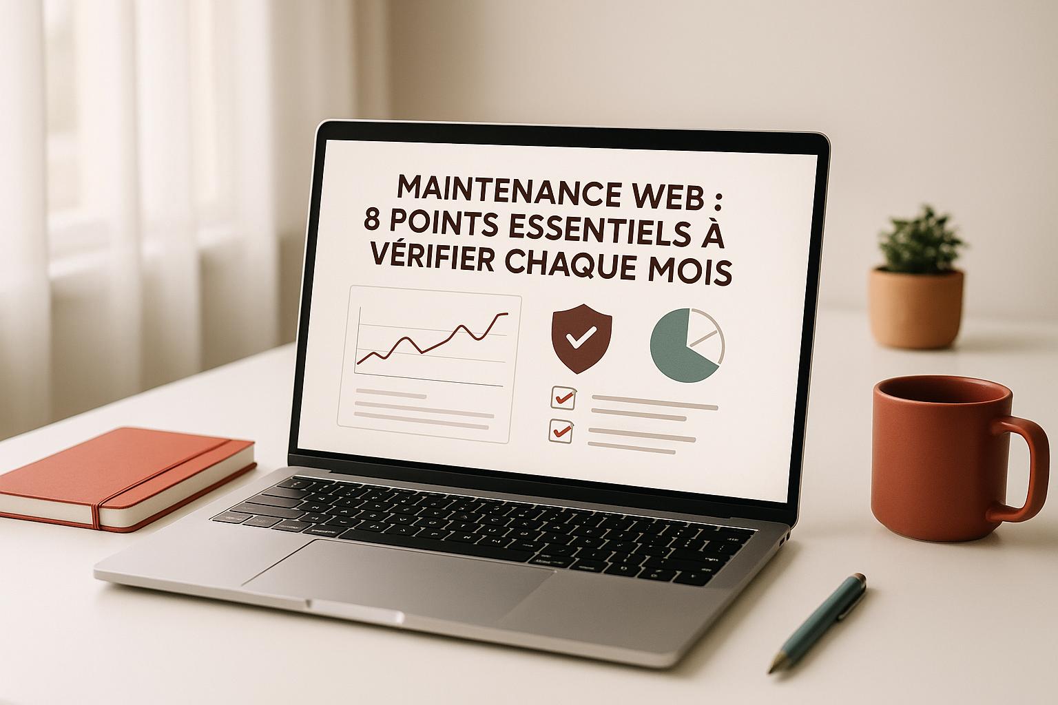 Maintenance Web : 8 Points Essentiels à Vérifier Chaque Mois