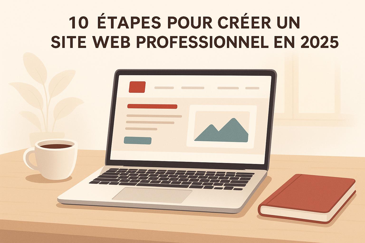 10 Étapes Pour Créer un Site Web Professionnel en 2025