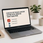 Checklist pour lancer votre site web en tant que PME